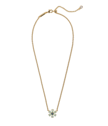 Emeline Flower Necklace in Mint - Loren Hope