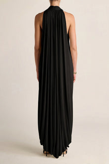 Solina Halter Dress | Black
