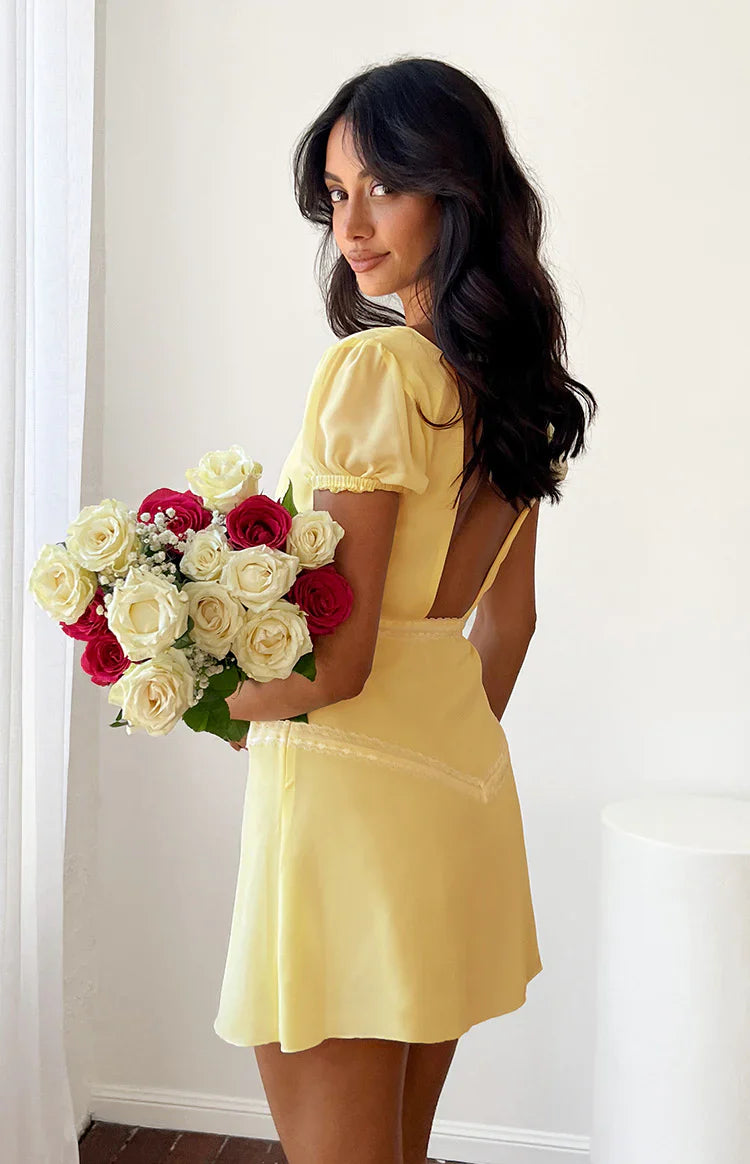 Sonni Baby Mini Dress | Yellow