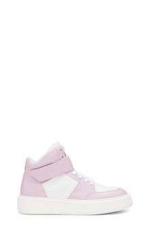 Sporty Mix High Top Sneakers | Light Lilac