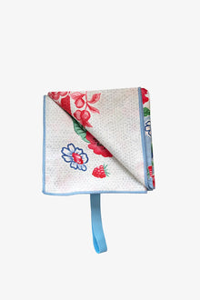 Women | Reversible Packable Beach Towel | Summer Berries