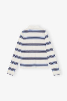 Thin Jersey Long Sleeve Polo | Multicolour