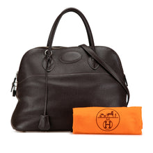 Hermes | Pre-Owned Clemence Bolide 35 | Brown/Dark Brown