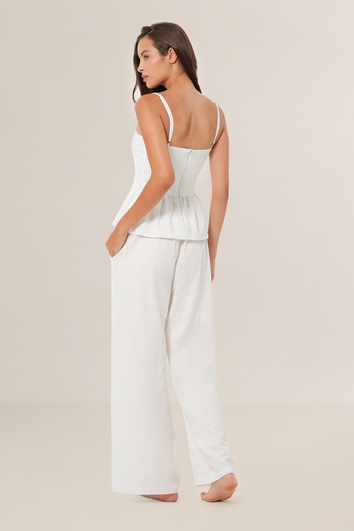 Taglia Pant | White