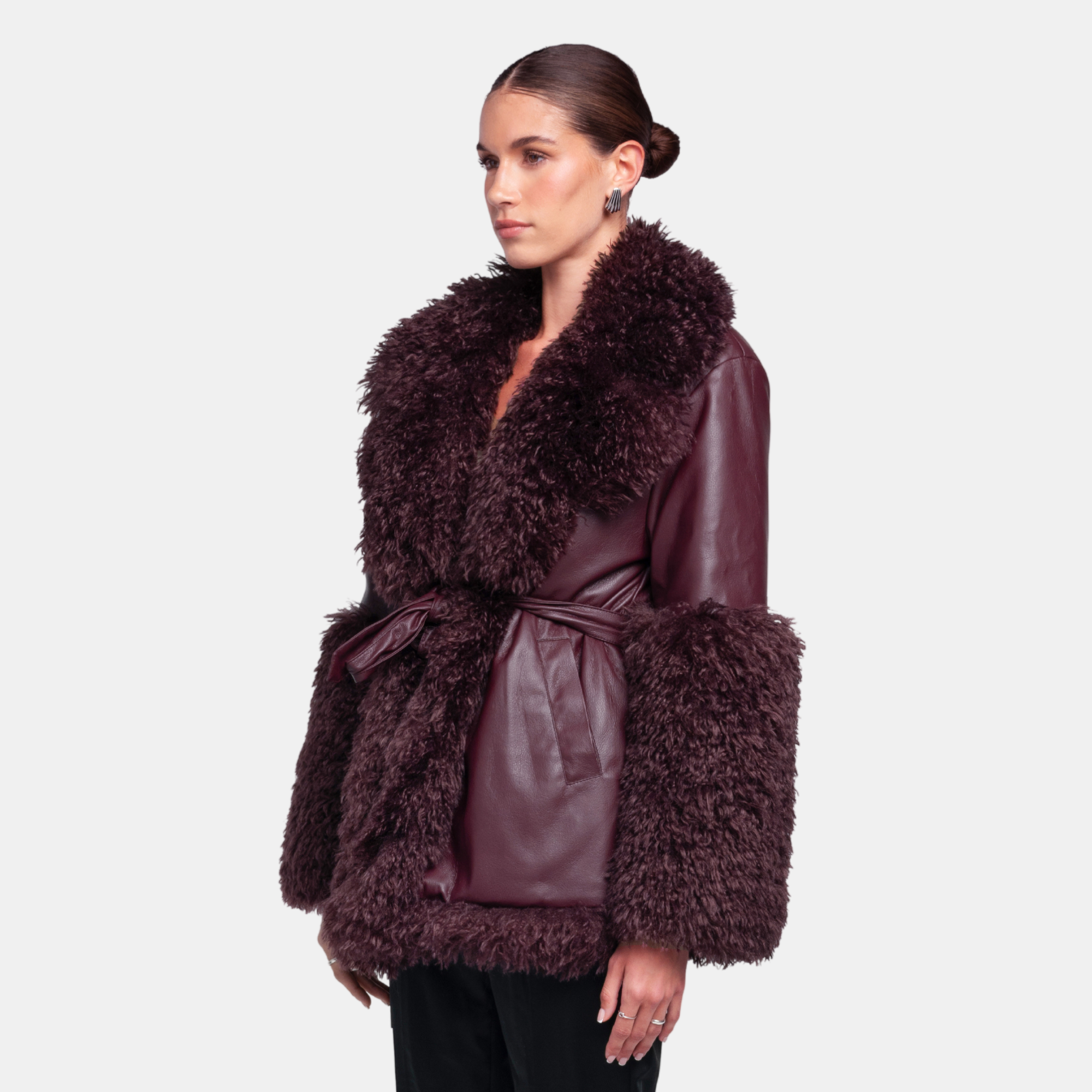 OW Collection Thora Jacket | Bordeaux