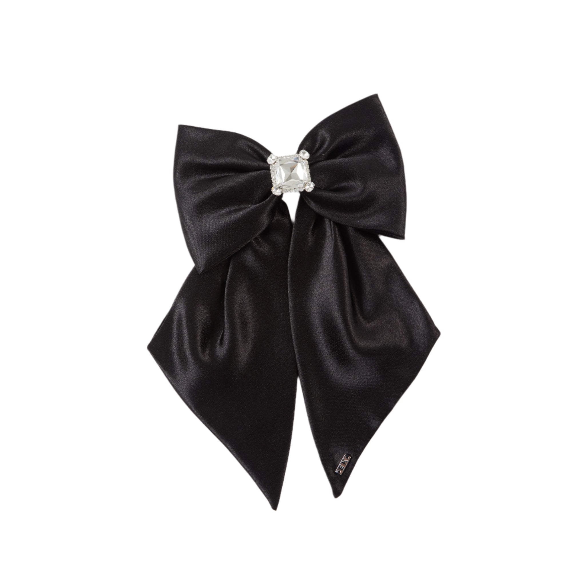 Tracy Satin Hair Bow | Champagne