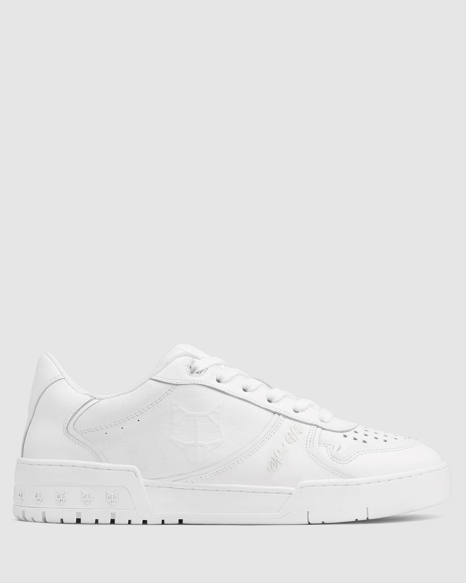 Mens | Transmission Leather Sneaker | White
