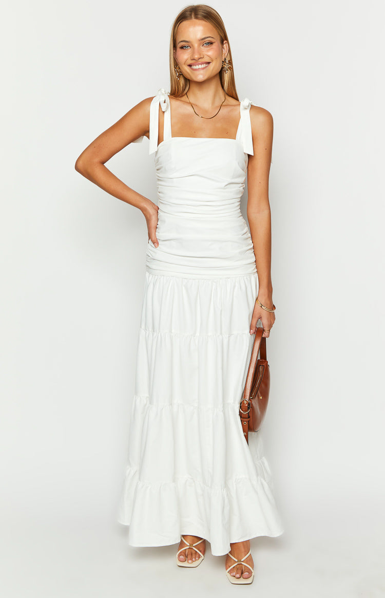Tessa Maxi Dress | White