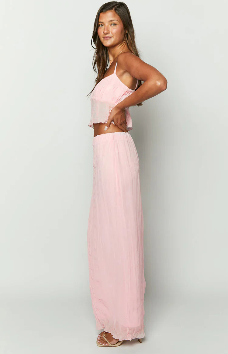 The Moment Maxi Skirt | Pink