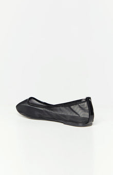 Therapy Arlo Crinkle Patent PU Ballet Flats | Black