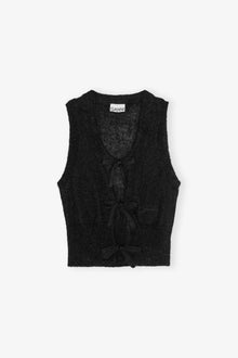 Tie String Vest | Black (V1)