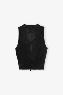 Tie String Vest | Black (V1)