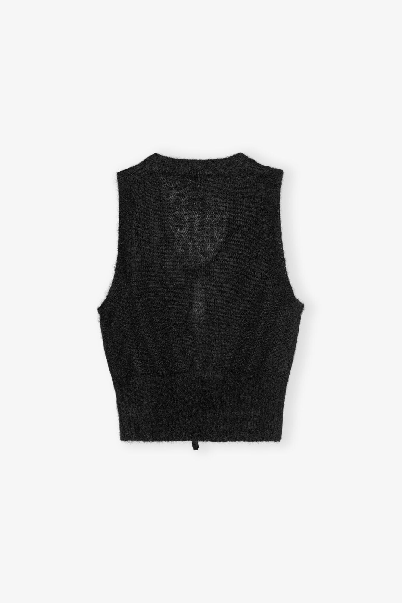 Tie String Vest | Black (V1)