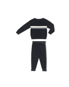 Toddler | Cozychic Ultra Lite Multi Stripe Pullover | Indigo Multi