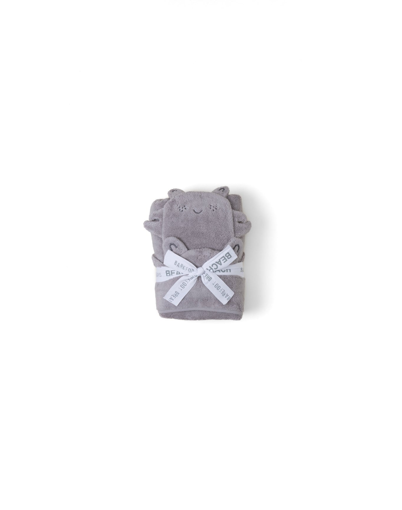 Toddler | Hooded Towel And Washcloth Set - Crab | Beach Rock