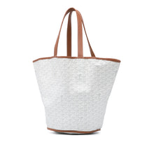 Goyard | Pre-Owned Goyardine Reversible Belharra Tote | WhiteBrownBrown