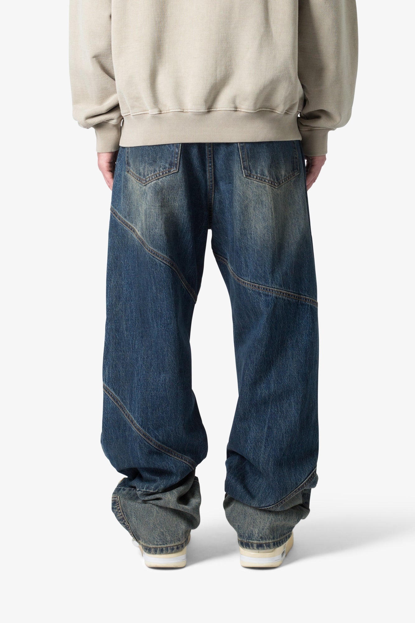 Ultra Baggy Upcycled Denim | Blue