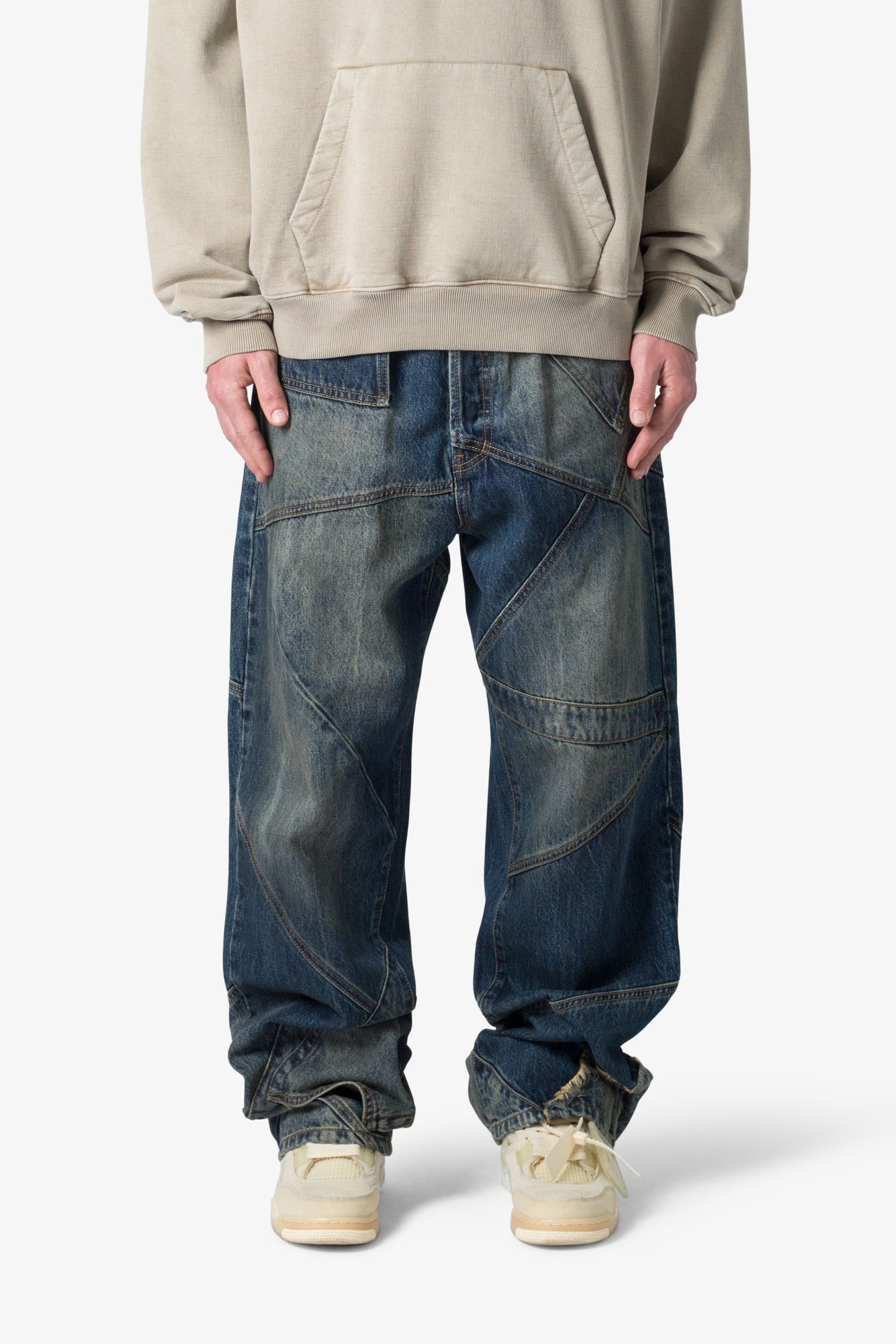 Ultra Baggy Upcycled Denim | Blue