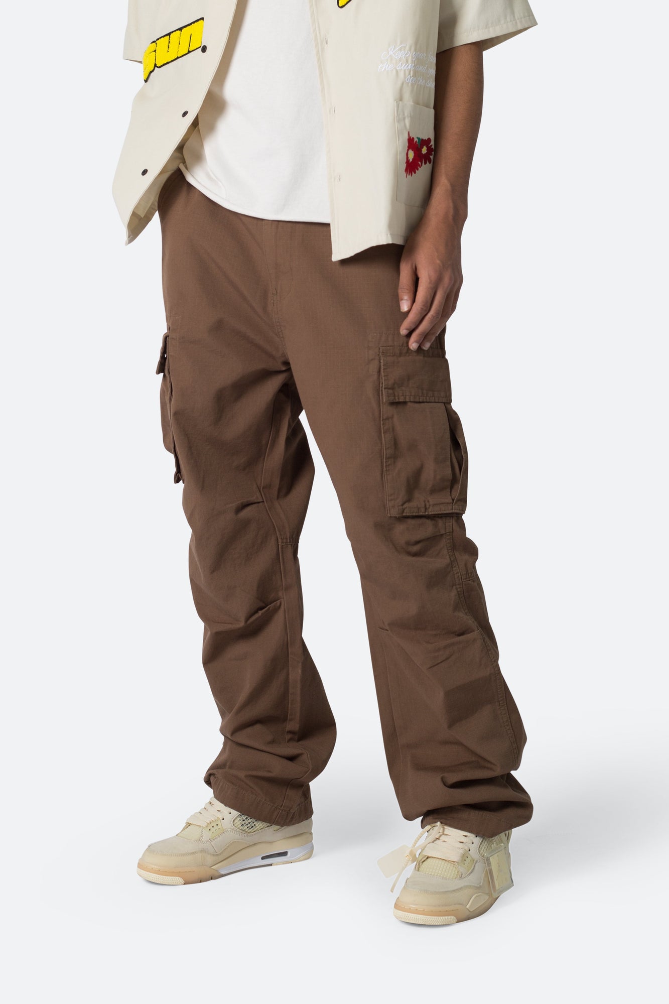 Ultra Baggy Vintage Cargo Pants | Brown