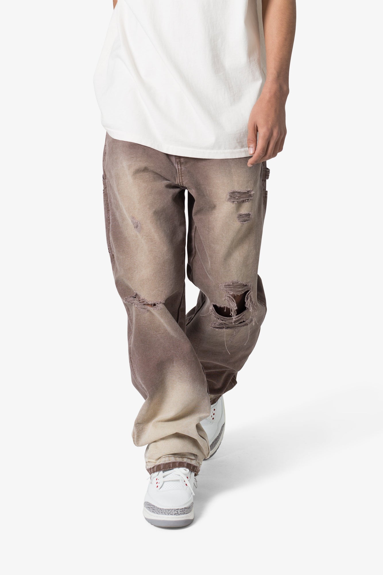 Ultra Baggy Work Pants | Brown