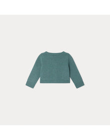 Unisex | Tahiel Cardigan | 6M-12M | Verdigris