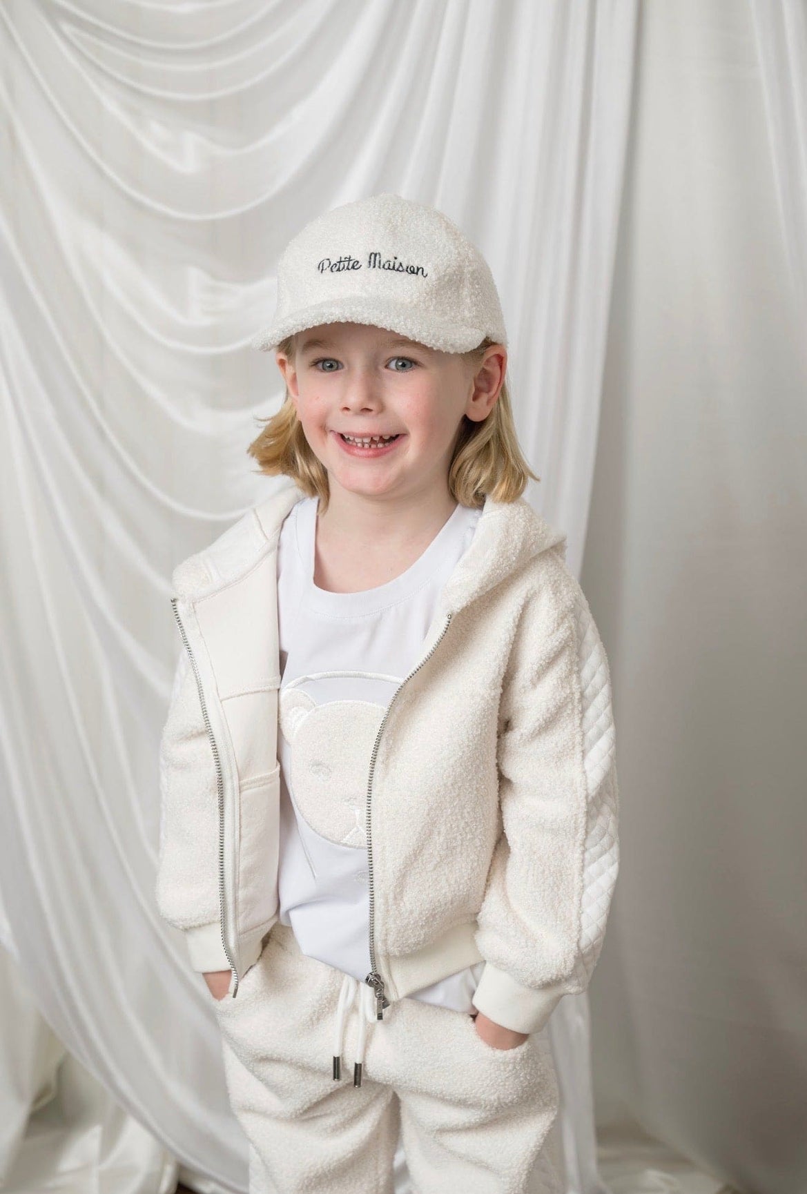 Unisex | Teddy Track Suit | White