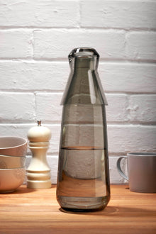 Rhythm Water Carafe With Glass | Smoke