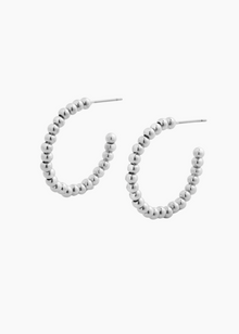 Stardust Hoops | Sterling Silver Plated