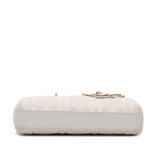 Dior | Pre-Owned Medium Technical Fabric Macrocannage Lady D Joy | White