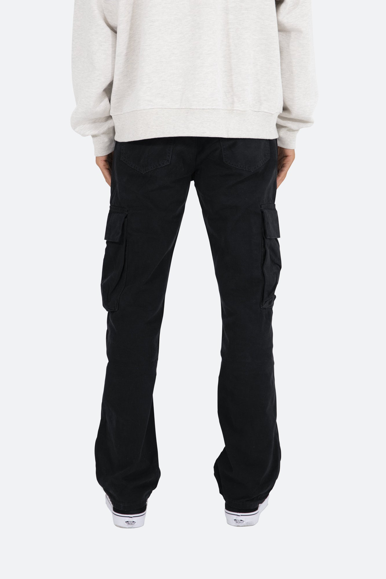 V193 Cargo Snap Baggy Denim | Black