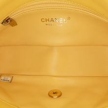 Chanel | Pre-Owned Quilted Lambskin Chain Is More Flap | Yellow