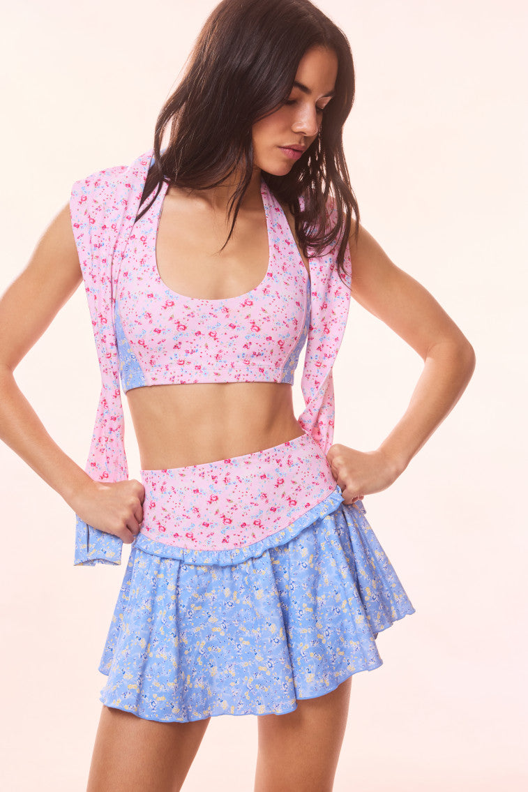 Vanina Floral Active Skort | Windsor Petal Print Mix