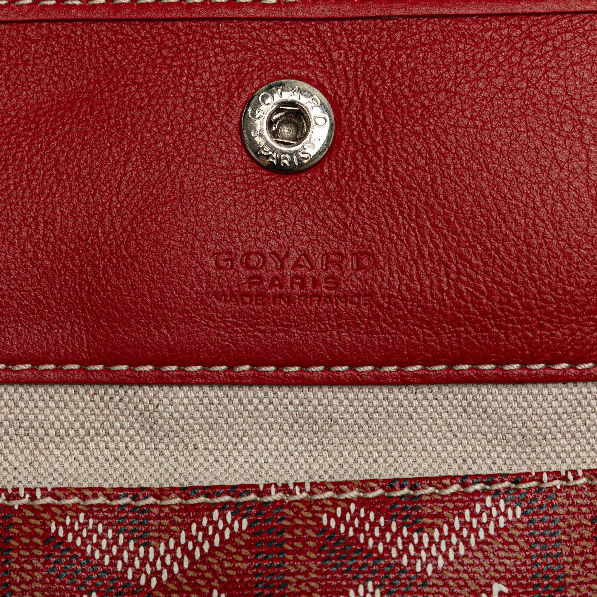 Goyard | Pre-Owned Goyardine Artois GM | Red