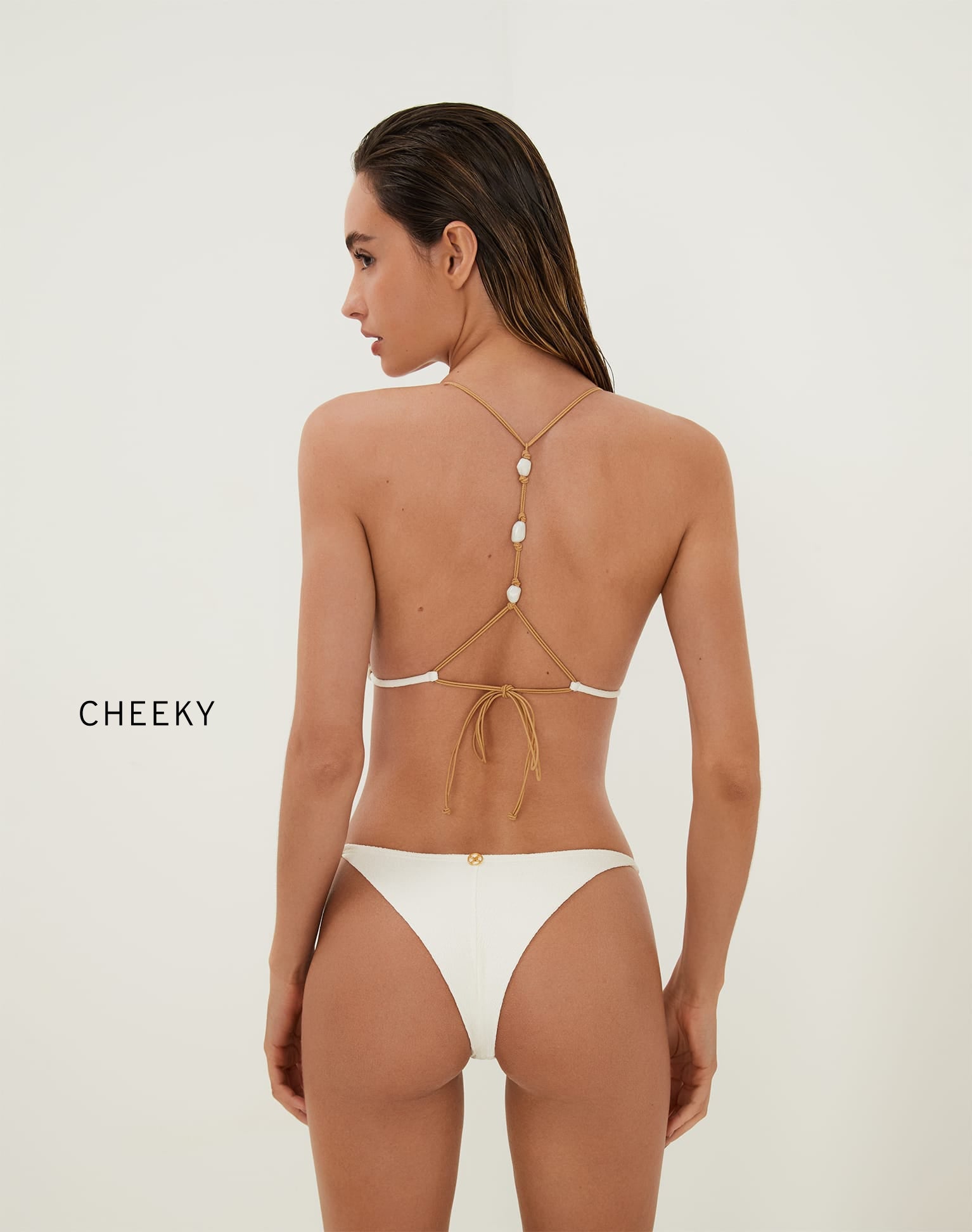 Firenze Ney T Back Tri Top - White S
