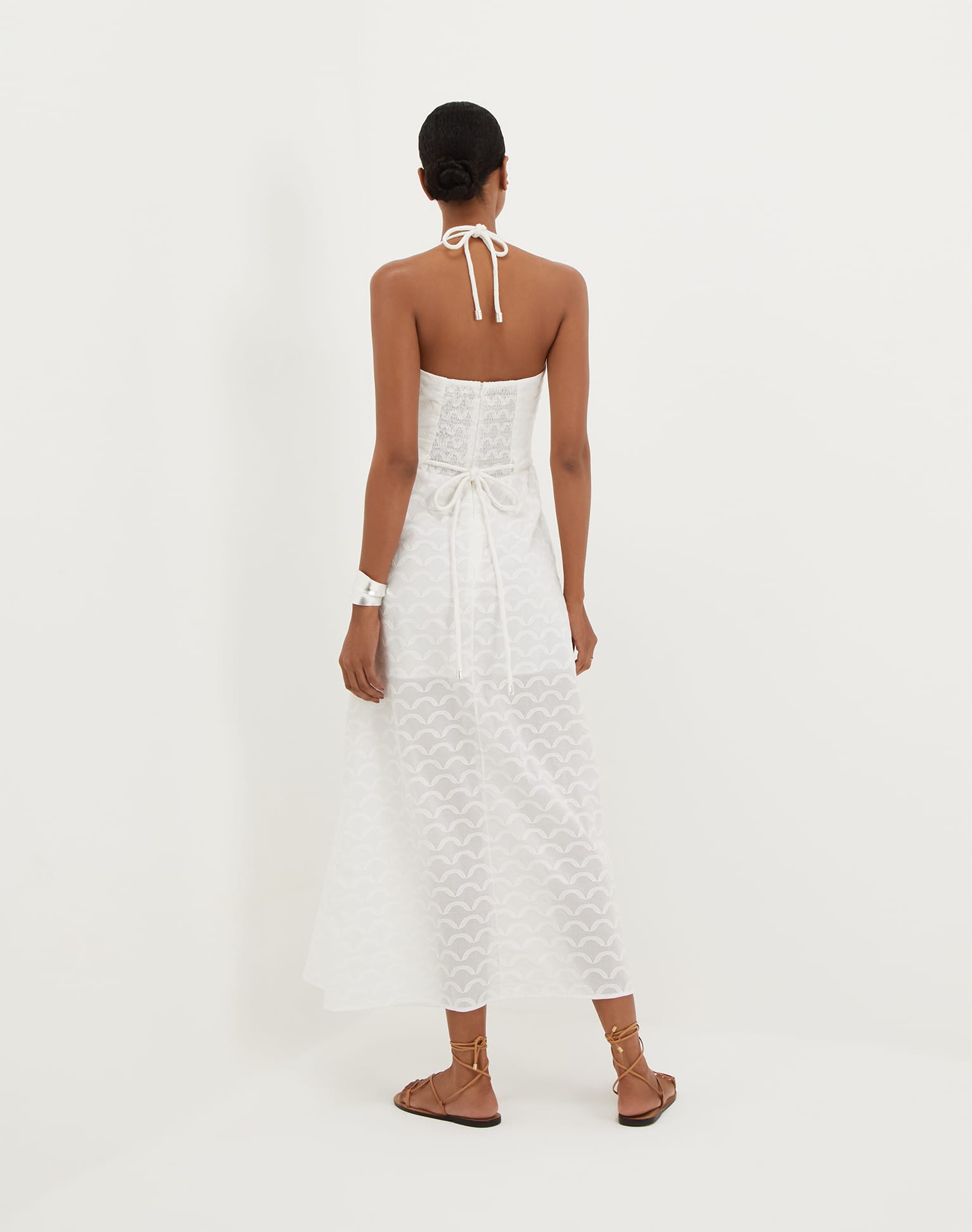 Marina Long Dress - Off White XS