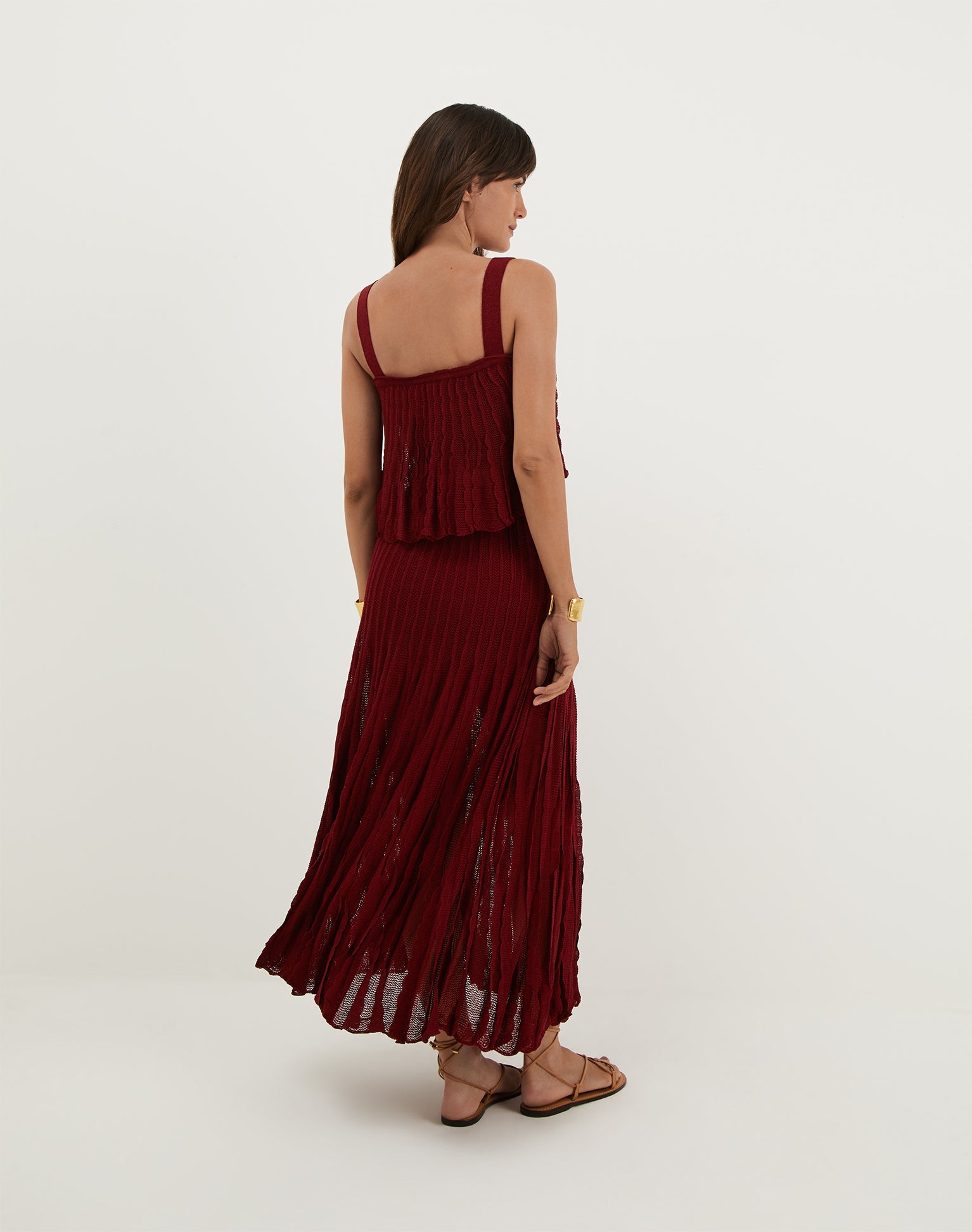 Knit Celina Long Skirt - Ponche XS