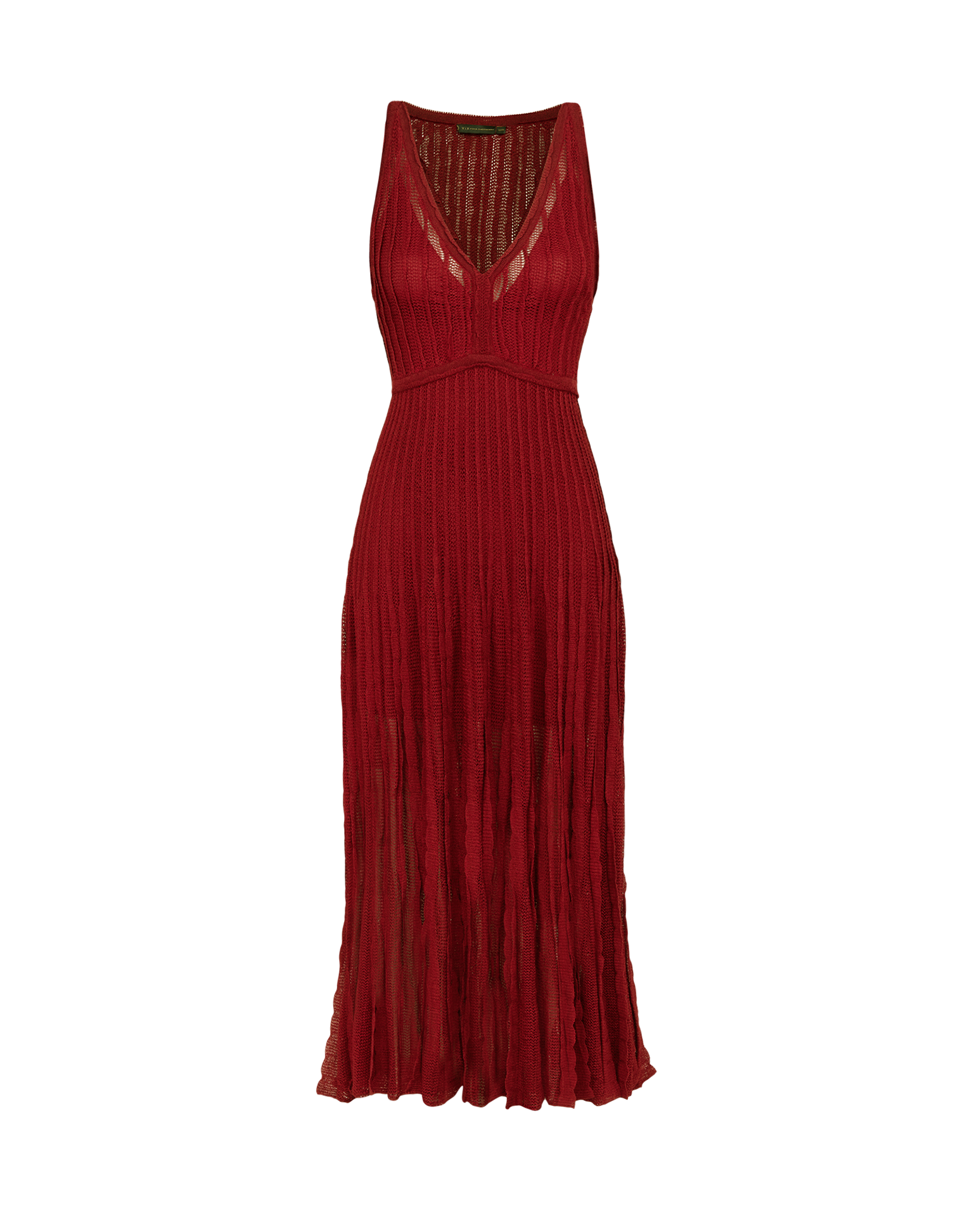 Knit Celina Long Dress - Ponche XS