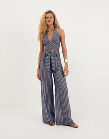 Lysa Palazzo Pants - Sailboat XS