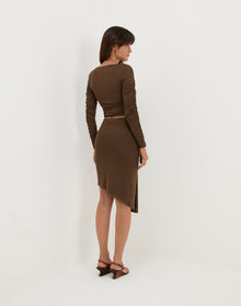 Malu Midi Skirt - Eclair XS