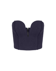 Louise Cropped Top - Sailboat XS
