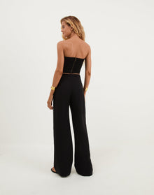 Emilia Strapless Top - Black XS
