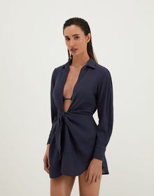 Juliete Short Cover Up - Sailboat XS