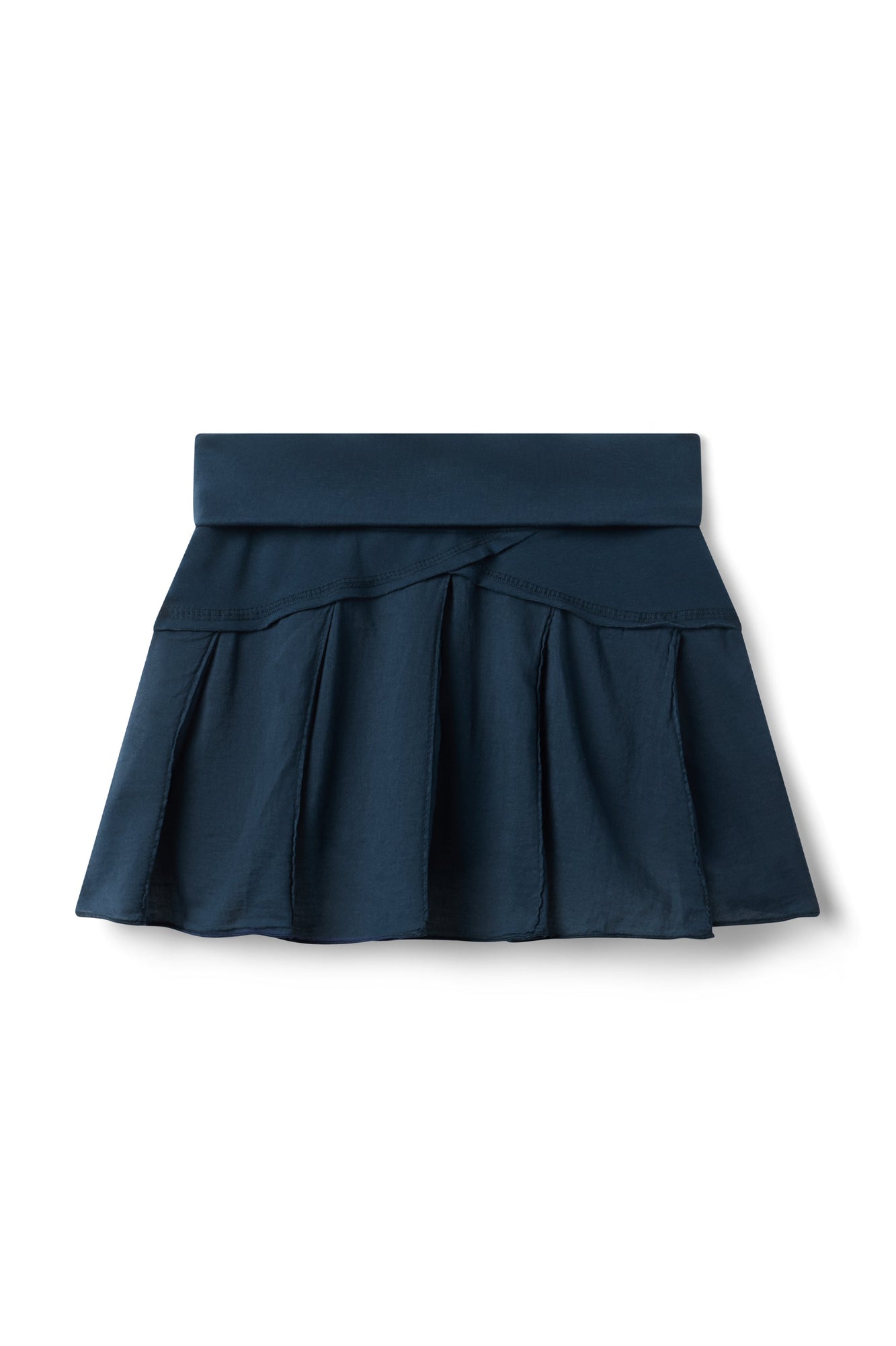 Kids | Rolldown Pleated Voile Skort | Past Midnight