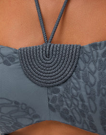 Yara Short Dress - Embroidered West Coast XS