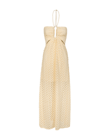 Eyelet Melina Midi Dress - Glitz XS