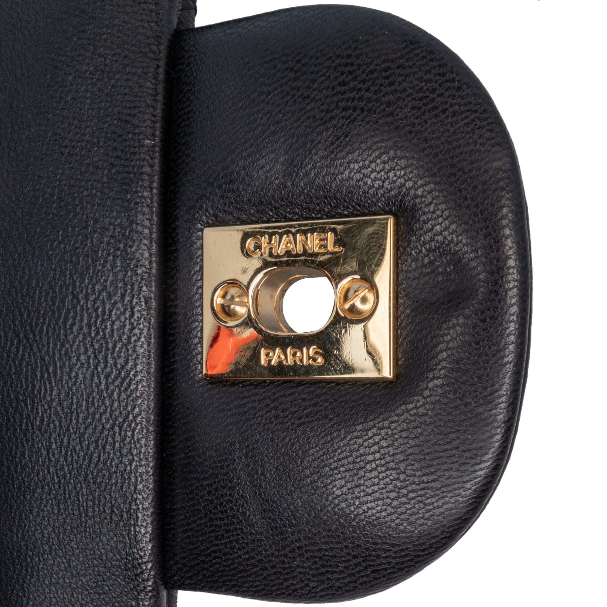 Chanel | Pre-Owned Jumbo Classic Lambskin Double Flap - II | Black