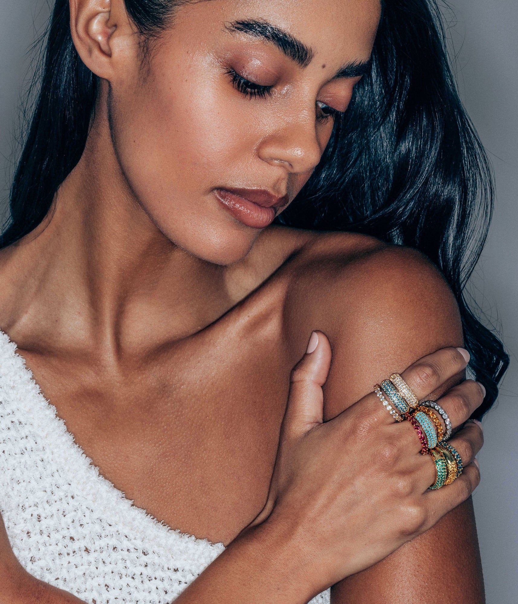 Theo Ring in Peridot - Loren Hope