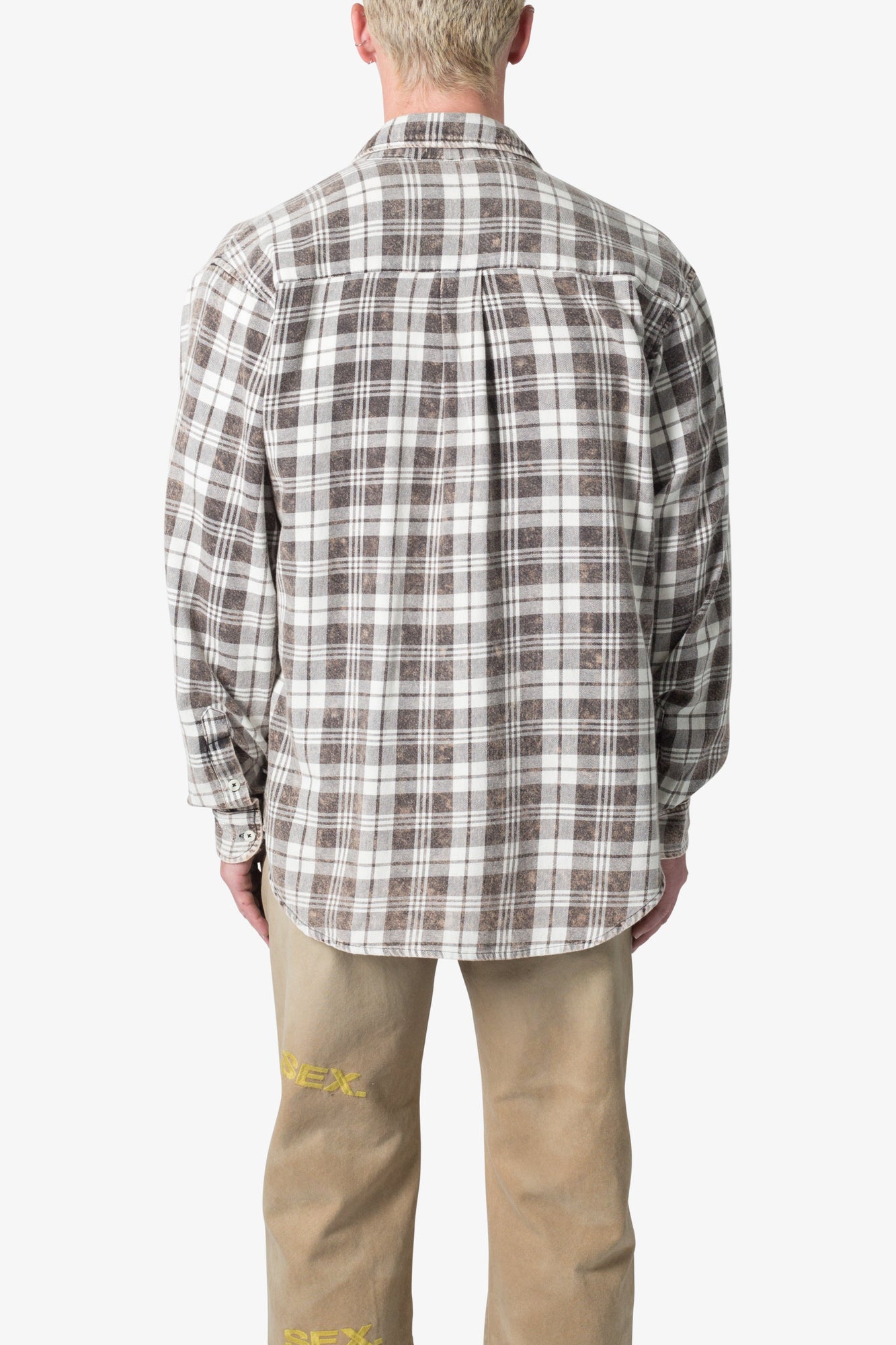 Vintage Plaid Shirt | Black x Natural