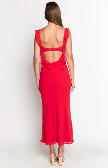 Viona Maxi Dress | Red