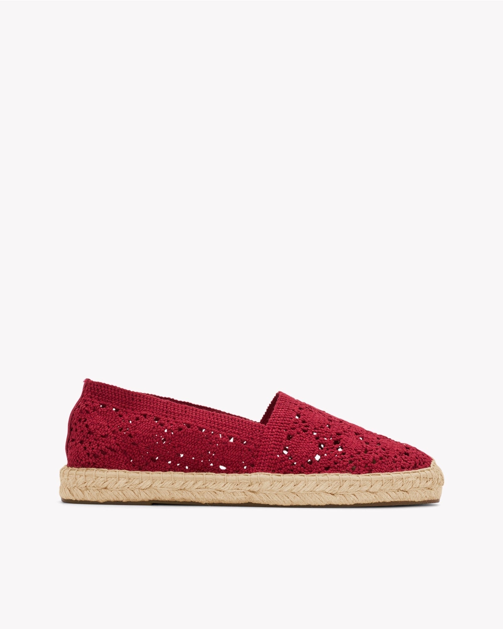 Womens | Original Espadrille | Crochet | Reef Red